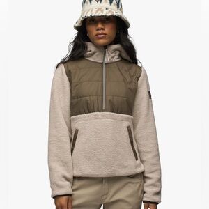 Prana Incredi- Wool 1/2 zip up